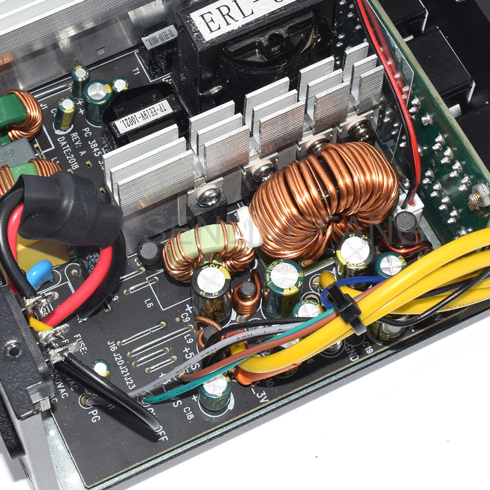ATX 850W Full Modular 80Plus Gold Certified RGB 12V PC PSU Professional E-Sports Video Game Computer Power Supply