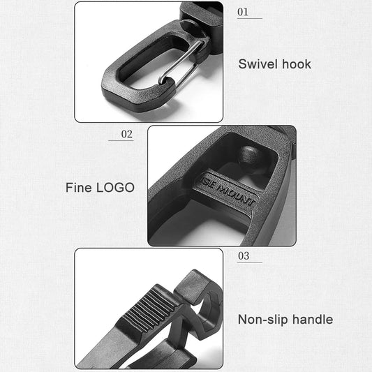 1-5Pcs Glove Clip Hanger Safety Glove Holder Plastic Working Gloves Clip Work Clamp Safety Work Glove Guard Multifunctional Tool