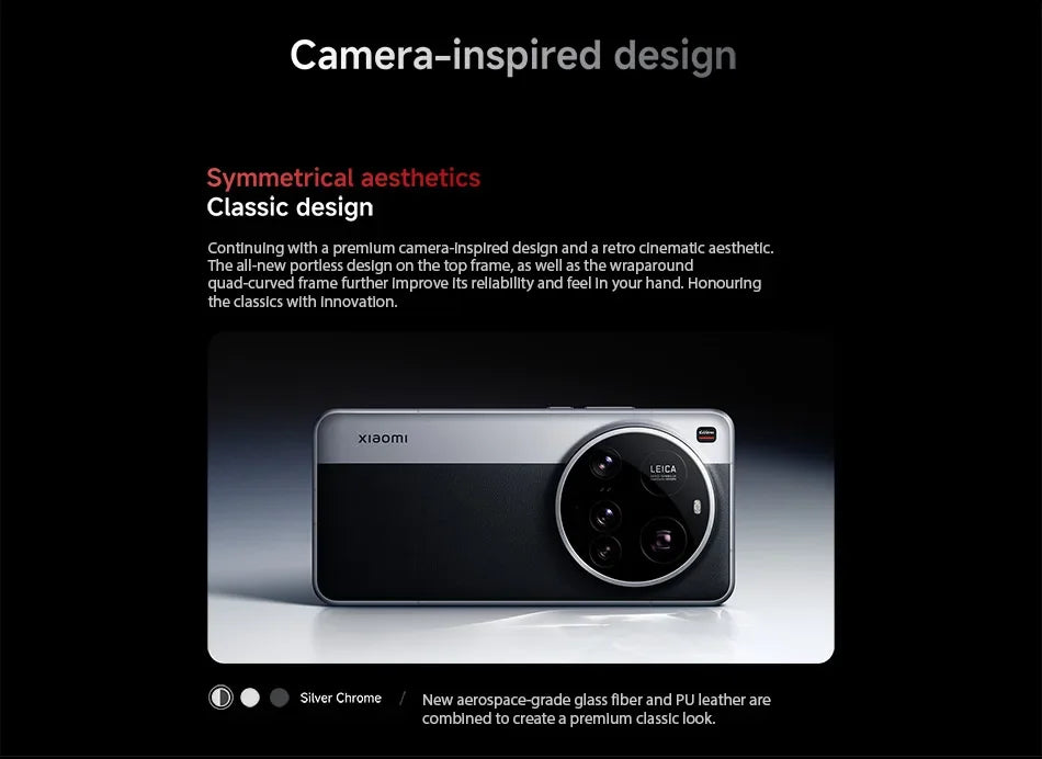 China Version Global ROM Xiaomi 15 Ultra Smartphone Snapdragon® 8 Elite AMOLED Leica 200MP Ultra Telephoto 90W HyperCharge IP68