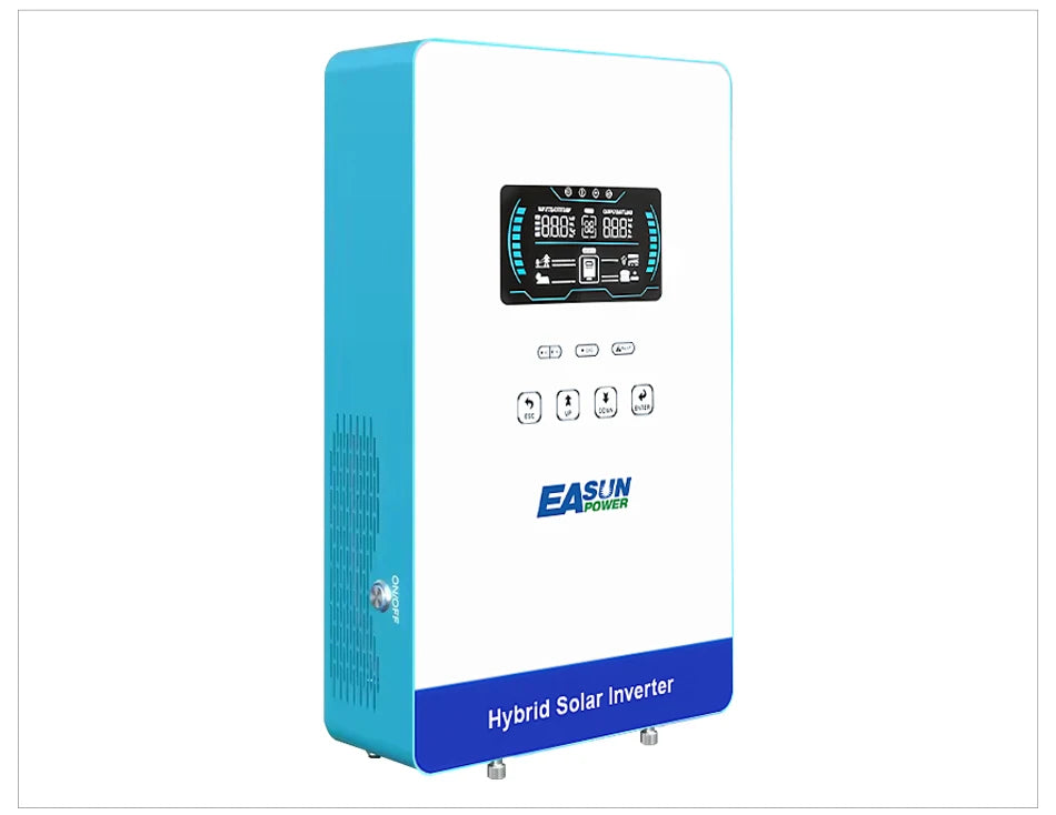 EASUN POWER 12KW Split Phase Inverter 48V 110V Hybrid Solar Inverter 220A MPPT Paralleled With WiFi Solar Controller Inversores