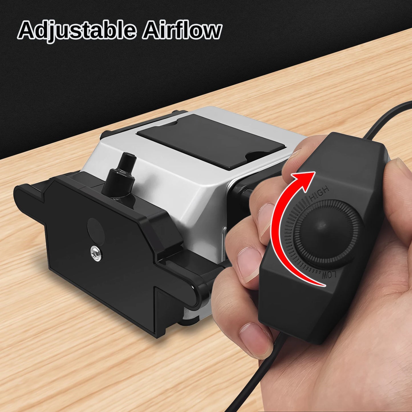 LASER TREE Air Assist Compressor DC 24V Laser Air Assist Pump for Laser Cutter and Engraver Adjustable 10-30 L/Min