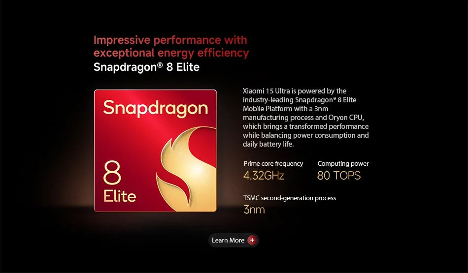 China Version Global ROM Xiaomi 15 Ultra Smartphone Snapdragon® 8 Elite AMOLED Leica 200MP Ultra Telephoto 90W HyperCharge IP68