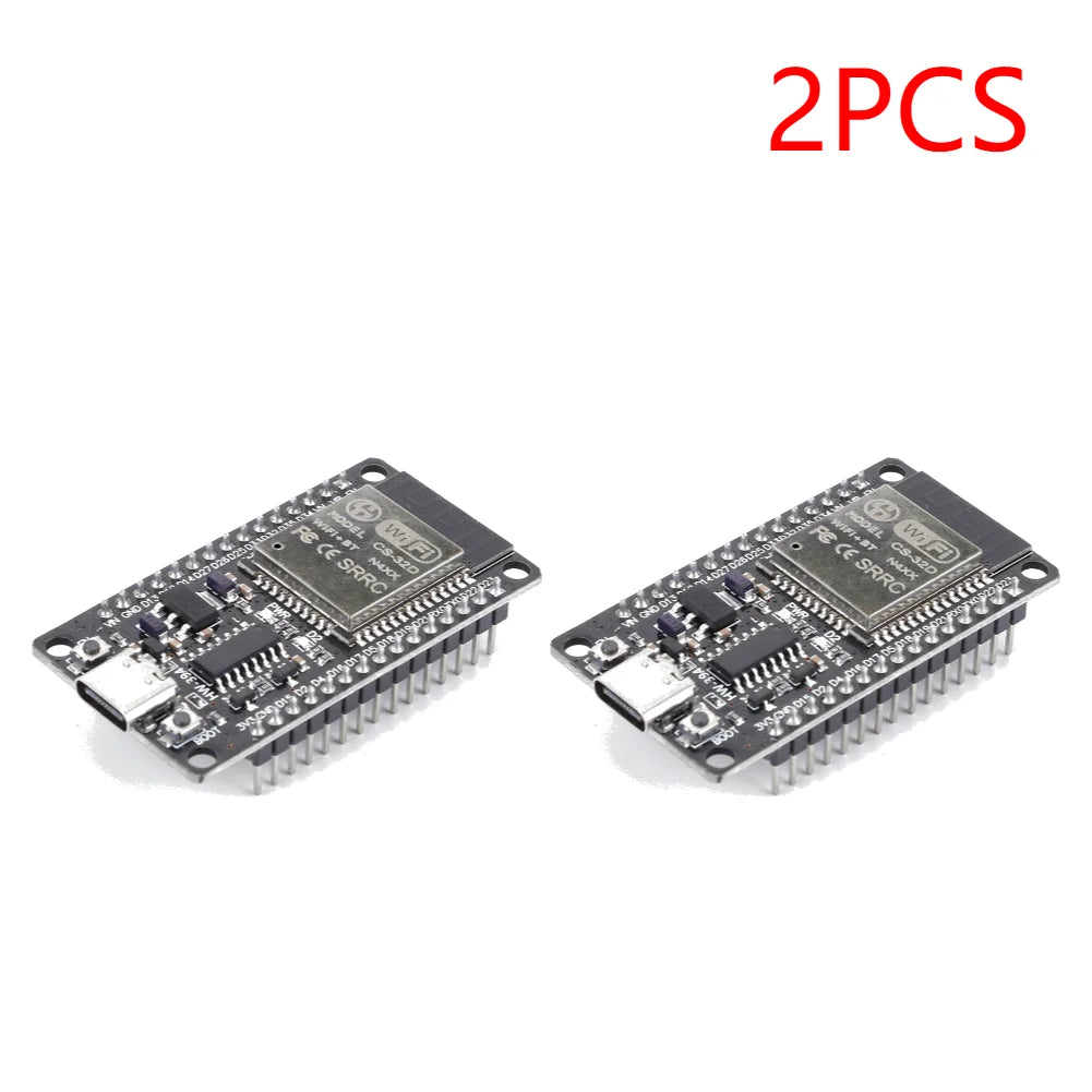 1-10PCS ESP32 WROOM-32 Development Board ESP32 TYPE-C CH340C WiFi+Bluetooth-compatible Module for IOT Development Board 32MBIT ﻿