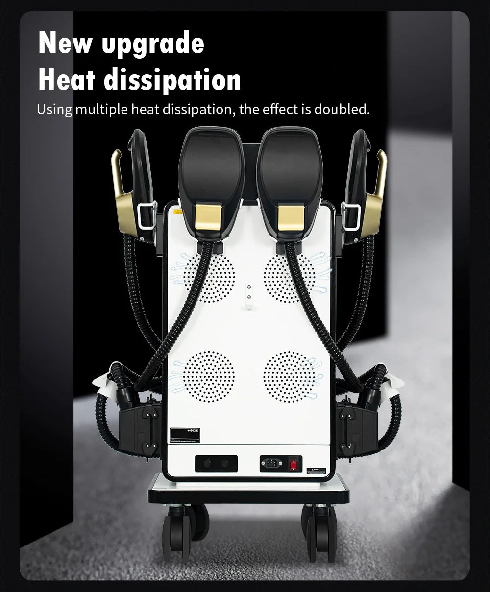 Upgrade EMS Professional Fat Reduction Body Contouring Equipment Wireless Handle Muscle Stimulate Shaping