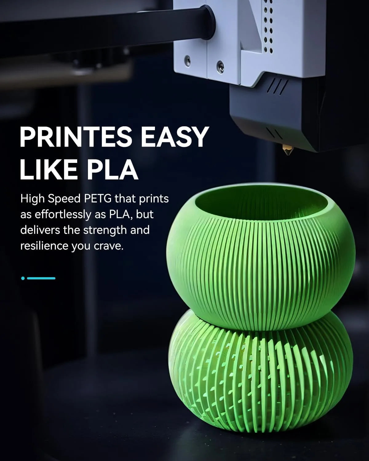 SUNLU 3KG High Speed Matte PETG Filament 1.75mm 1kg Spool (2.2lbs) High Speed Printing Filament Fit Most FDM Printer