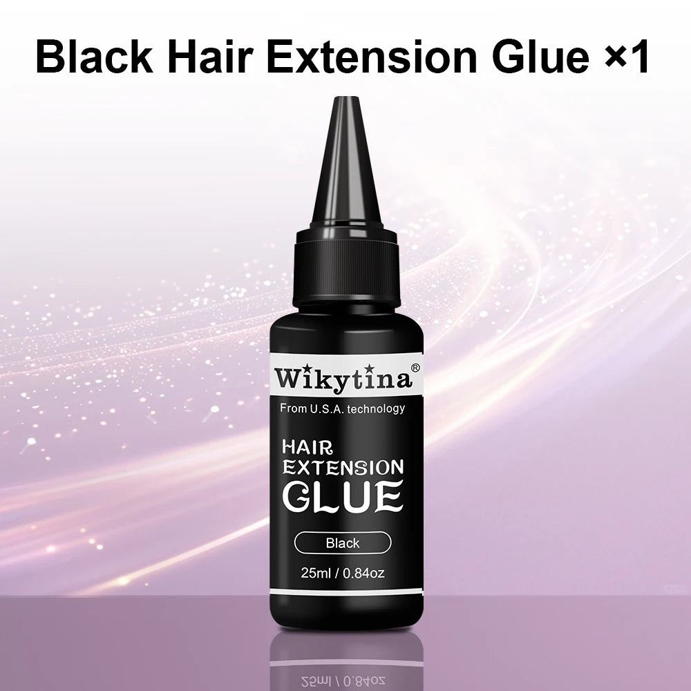 Professional UV Light Hair Extension Kit Complete Tool Set with UV Glue and Remover Machine - High-Quality Salon Styling Tools
