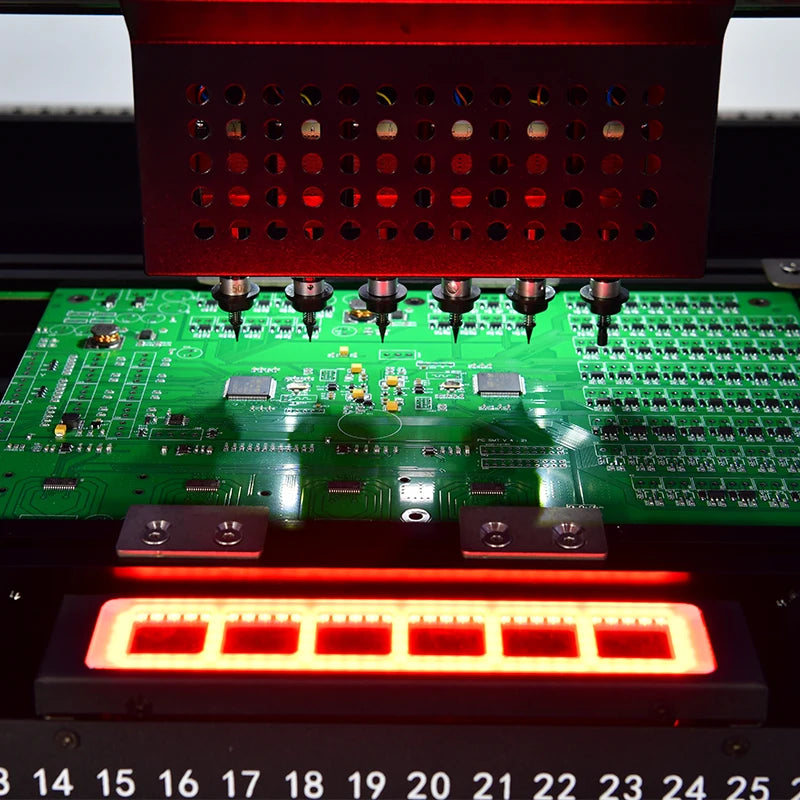 Stock in EU SMT660 Electronics Production Machinery Automatic Led Making Chip Mounter Assembly Pcb Smt Pick and Place Machine