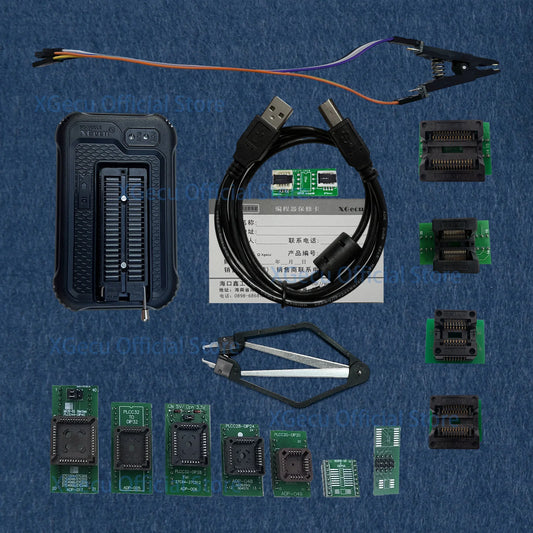 XGecu NEW T48 (TL866-3G) Programmer Support 34000+ ICs for SPI/Nor/NAND Flash/EMMC BGA/TSOP/SOP/PLCC + 14 parts
