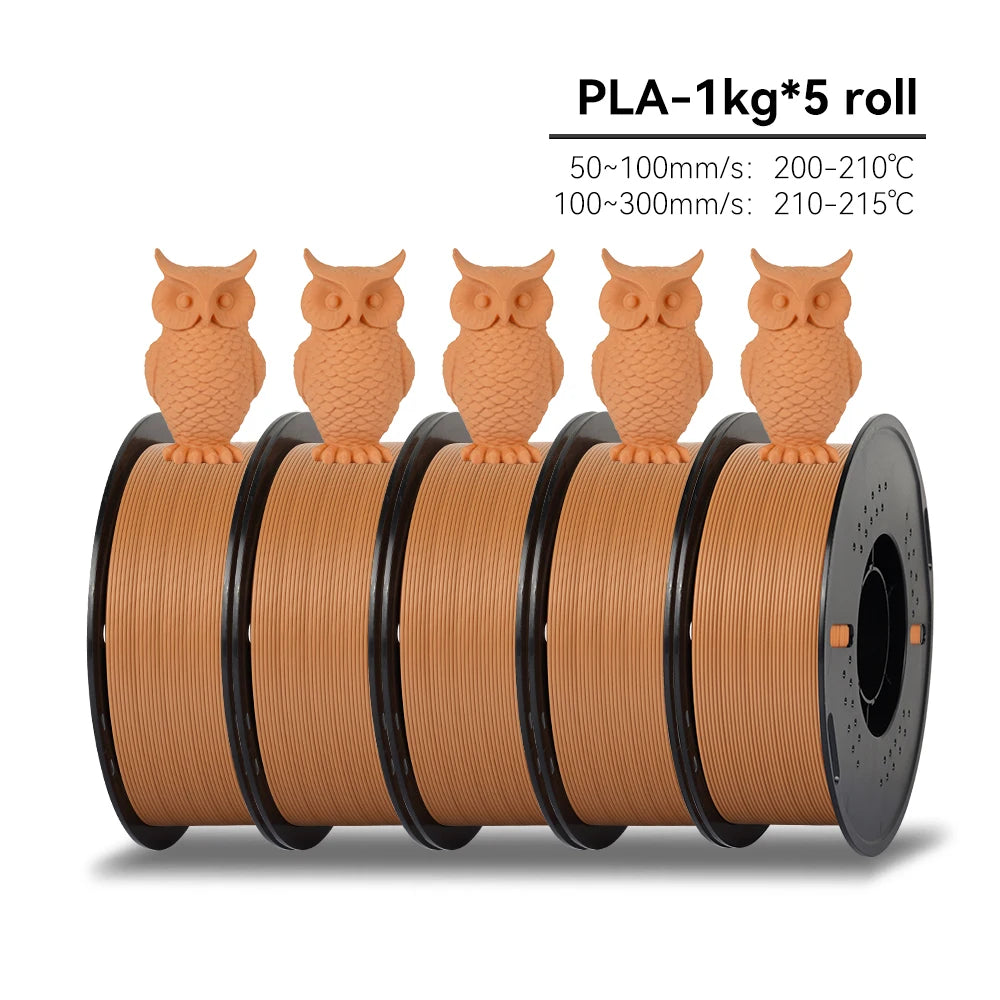 KINGROON 5/10KG PLA Filament 1.75mm Eco-Friendly Good Toughness Printing Filaments For FDM 3D Printers Material Free Shipping