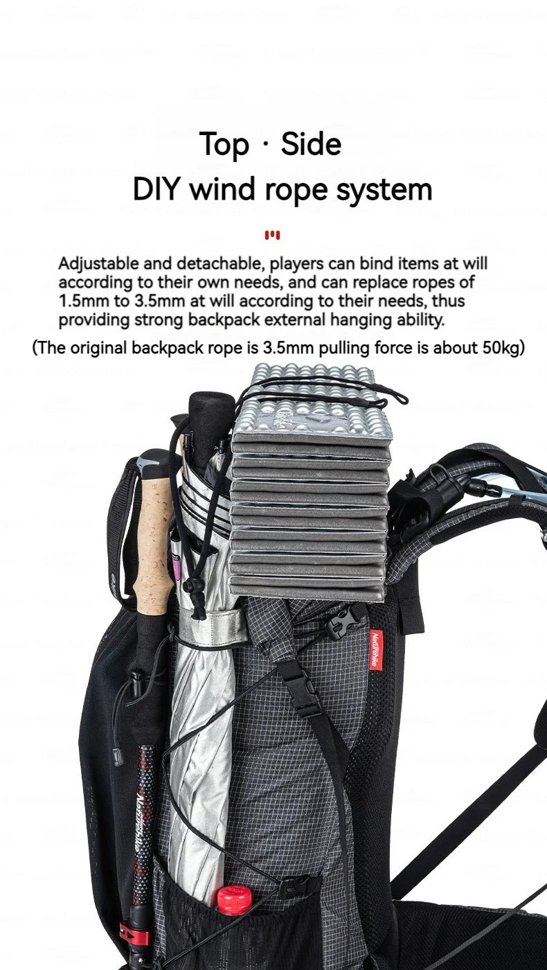 Naturehike Rock Series Camping Backpack 60 + 5L Large Capacity Travel Outdoor Bags 40 + 5L Ultralight Waterproof Hiking Backpack