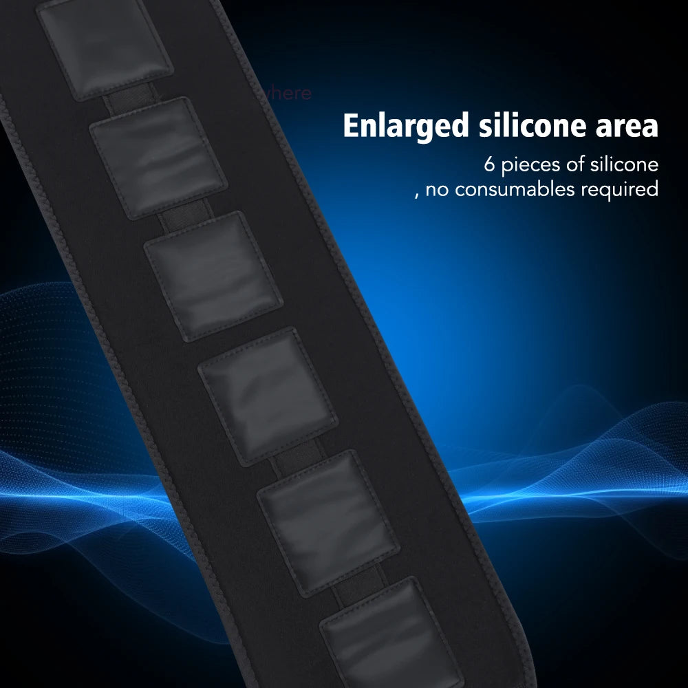 Electric Muscle Stimulator Vibrator Muscle Massager Fat Burner for Waist Abdomen Weight Loss Belt Slimming Abs Fitness Equipment