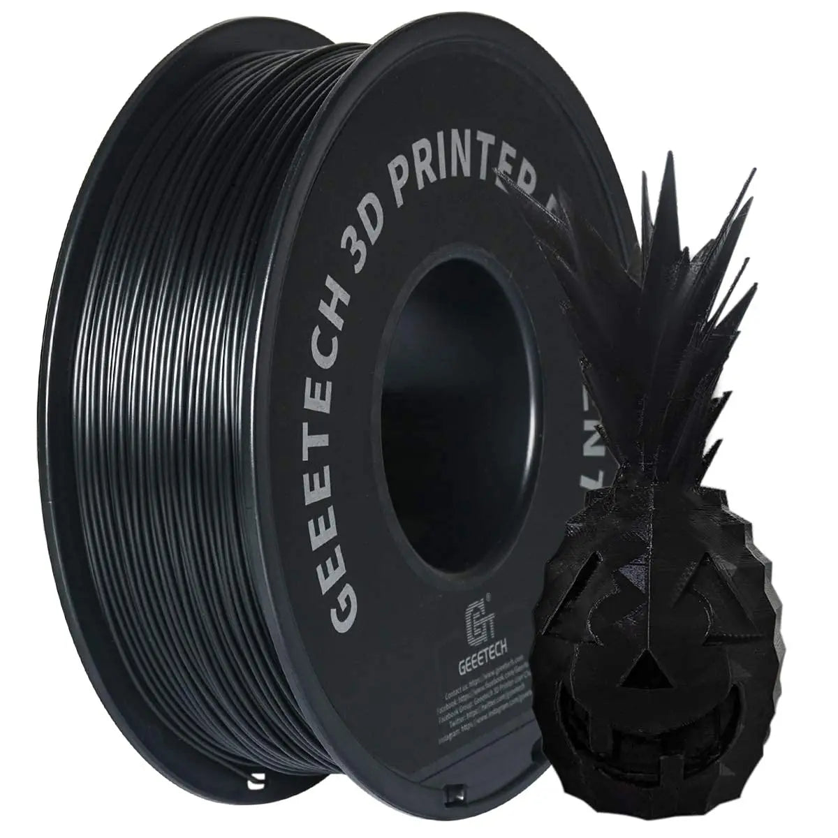 Geeetech  ABS+ 3D Filament 1.75mm 1KG plastic, 3D Printer Material, Tangle-Free, Non-Toxic, Vacuum Packaging