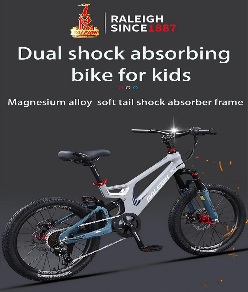 Magnesium Alloy Mountain Bike for Kids, 20 ", 22", for Big Kids, Boys and Girls