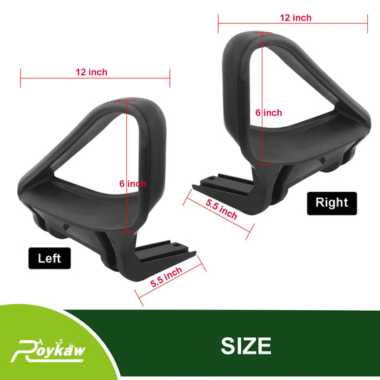 Roykaw Golf Cart Hip Restraint Armrest Driver Side & Passenger Side for EZGO TXT 1994-up, OEM # 71701-G01, 71702-G01