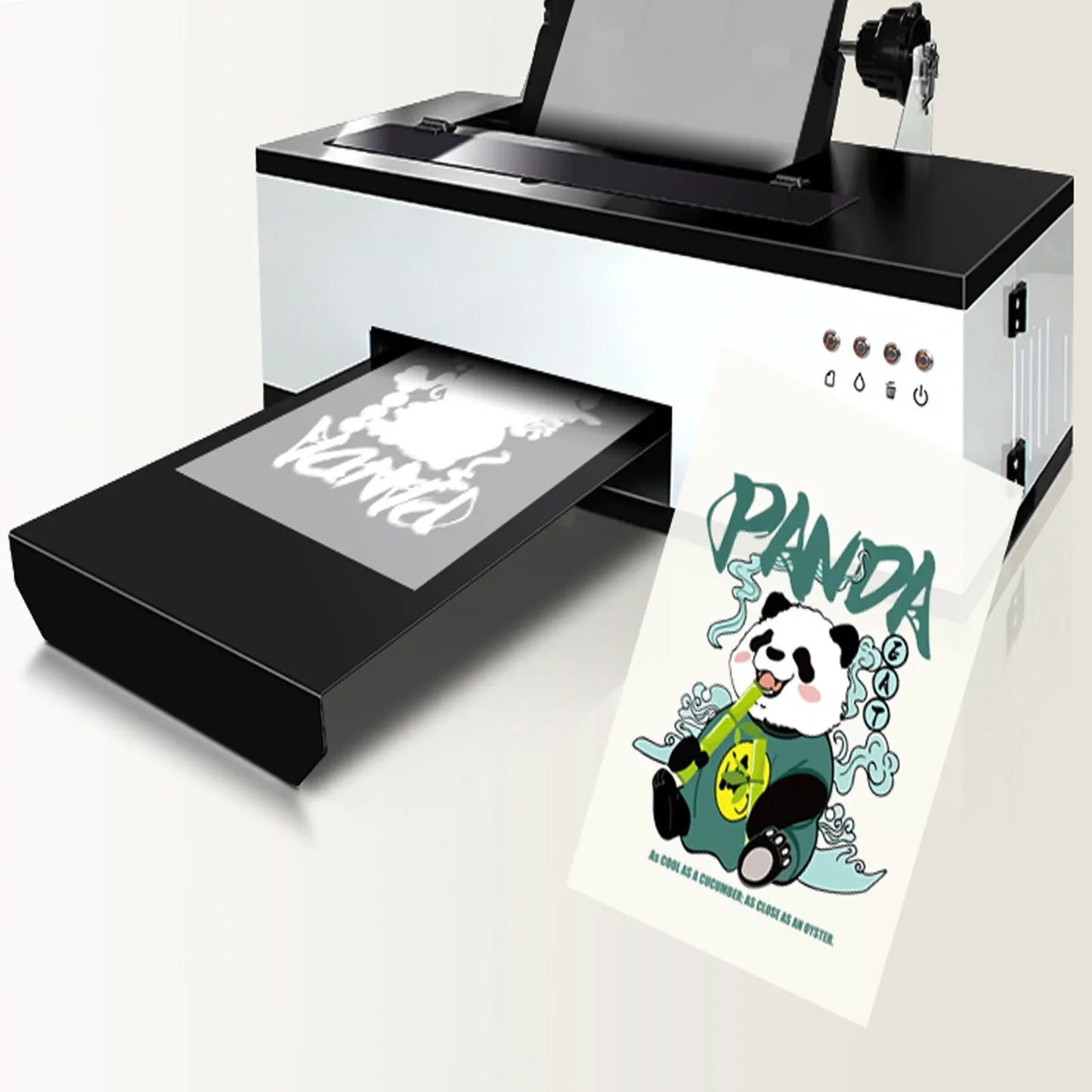 SIHAO R1390/L1800 A3 DTF Printer Oven All-in-One for T-Shirt Fabric Textile Clothing Printing DTF Transfer Film Printer Machine