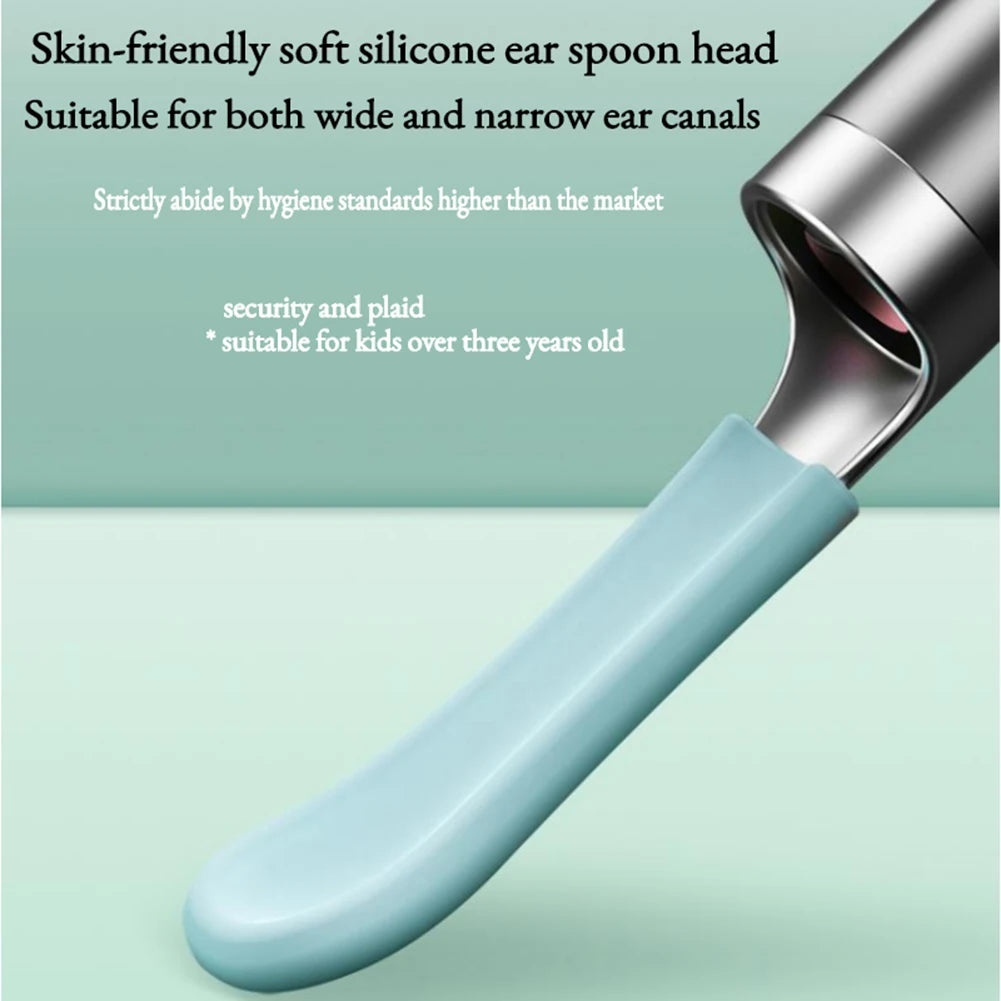 Visual Ear Wax Cleaner with Camera Safe Earwax Removal Endoscope with Camera Luminous Otoscope Ear Cleaning Tools Ear Care