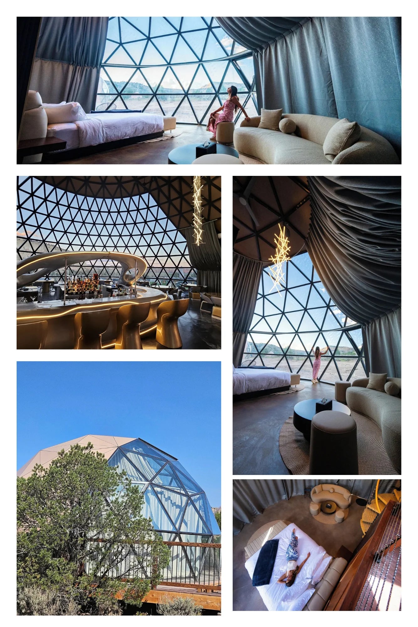 Glass Dome Hotel Tent Hexagonal Tempered Glass House Igloo Geodesic luminum Frame Outdoor Luxury Resort Round Camping