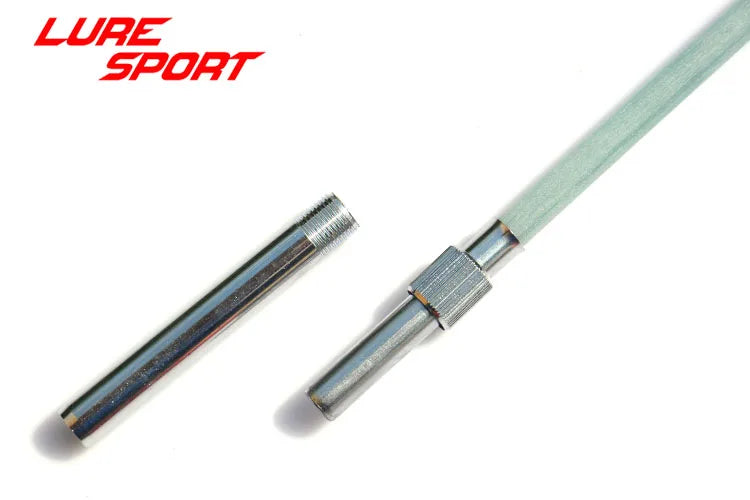 LureSport 5 sets Brass Ferrules Chrome Plated Rod connecting tube Fishing Rod Building Component Repair Pole DIY Accessory
