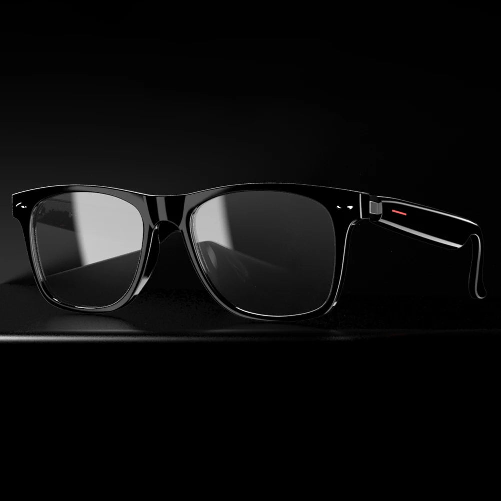 Smart Glasses AI Voice Assistant Outdoor Sport Glasses with Camera Remote Shooting Open Ear Sound Mic & Speakers for Men & Woman