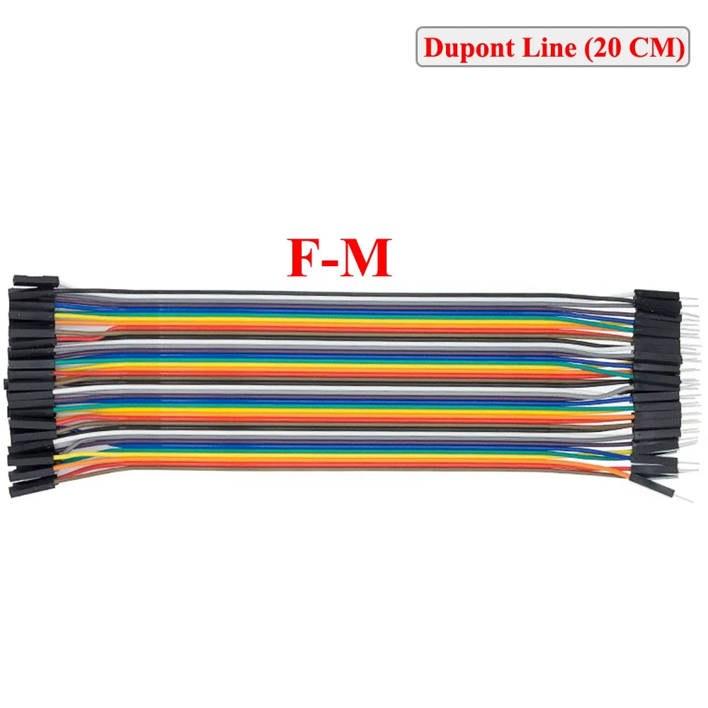 Dupont Line 10cm/20CM/30CM 15CM Male to Male+Female to + Female to  Jumper Wire  Cable for arduino DIY KIT 2035