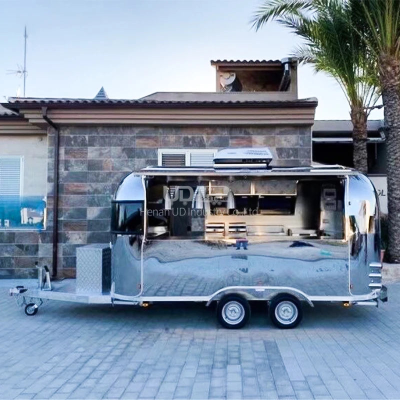 Urdream Custom Concession Catering Mobile Bar BBQ Food Trailer Fully Equipped Ice Cream Coffee Fast Food Truck Sale