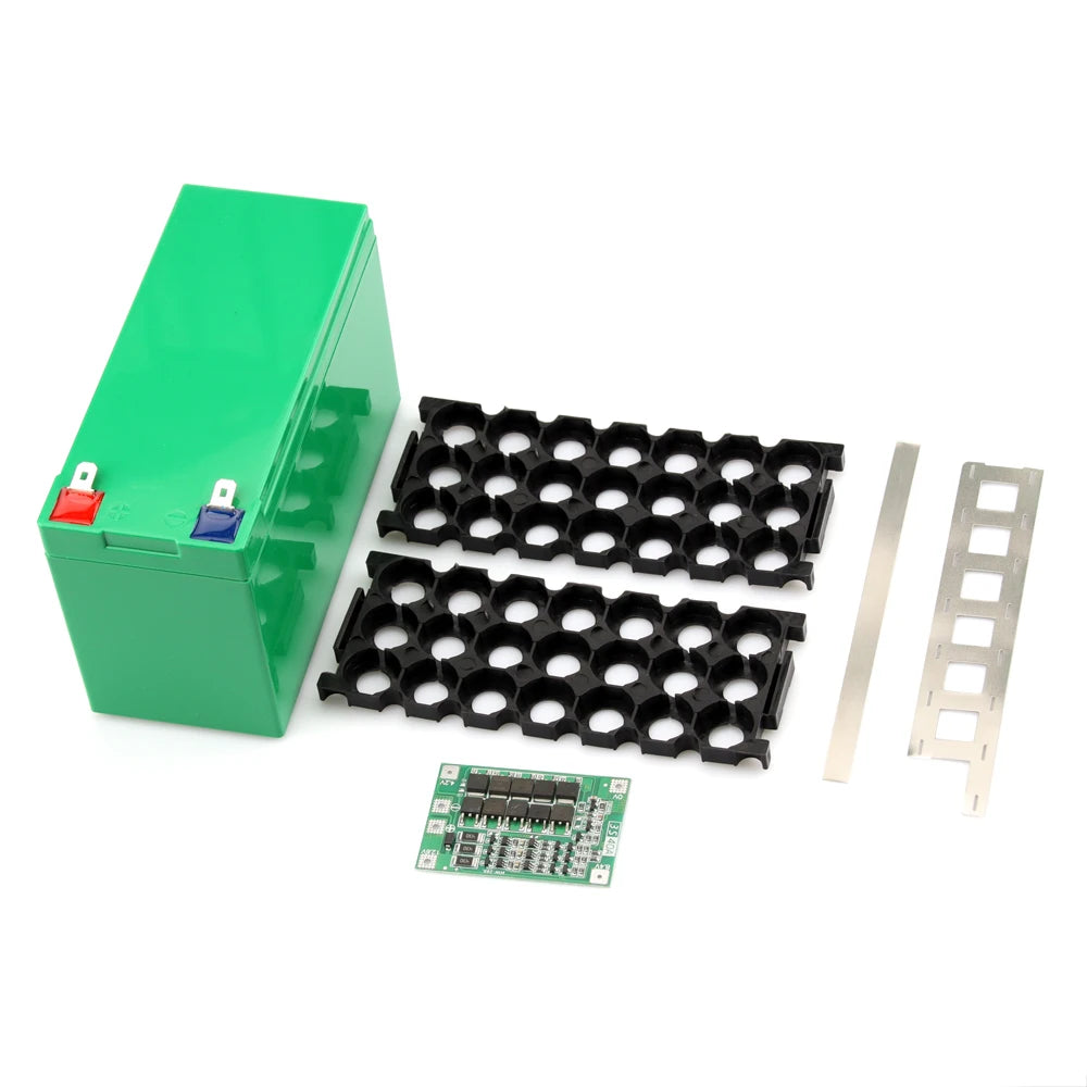18650 Battery Storage Box Bracket 4V/6V/12V Plastic Lithium Battery Packs Toys Scale Motorcycle Batteris Holder Case