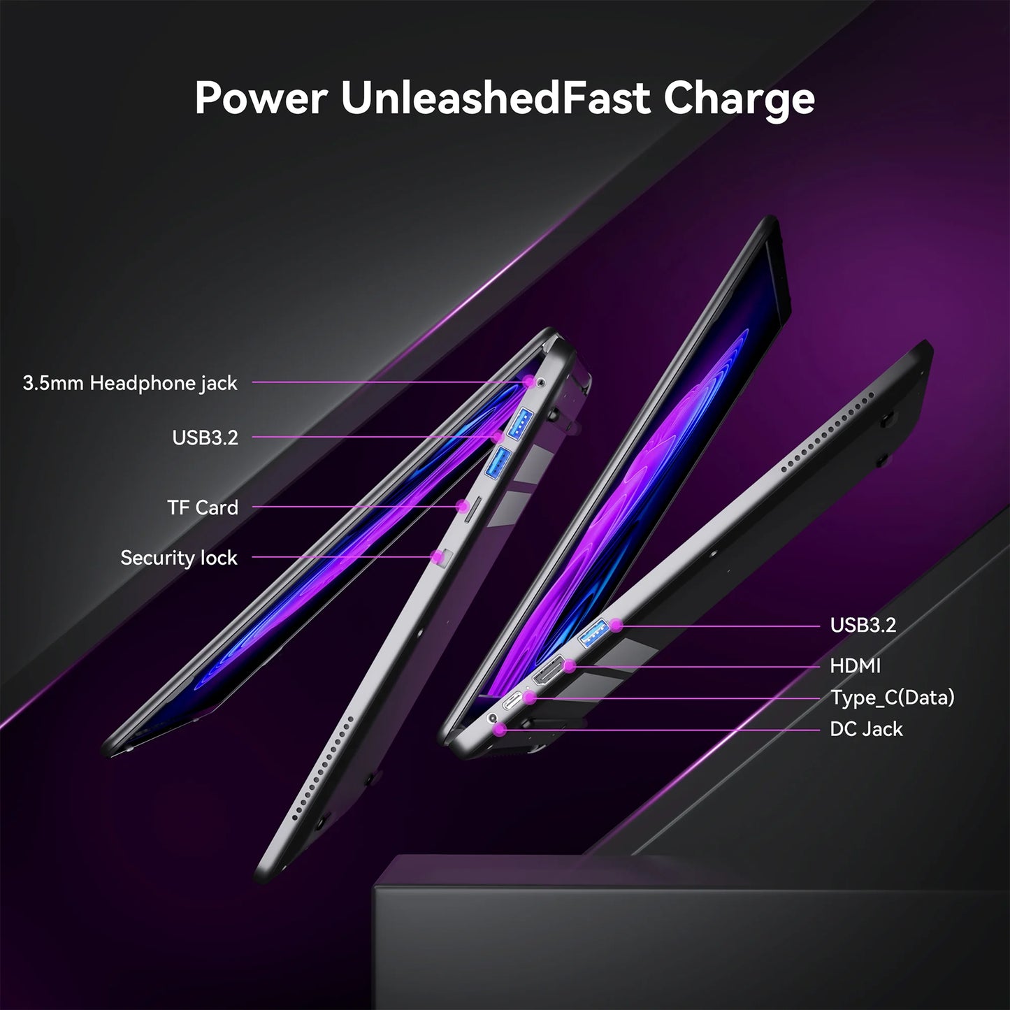 ACEMAGIC Laptop Intel N97 Ultra Thin Office  RAM 16GB SSD 512GB Portable Laptop DDR4 1920 * 1080 HD Display 60HZ