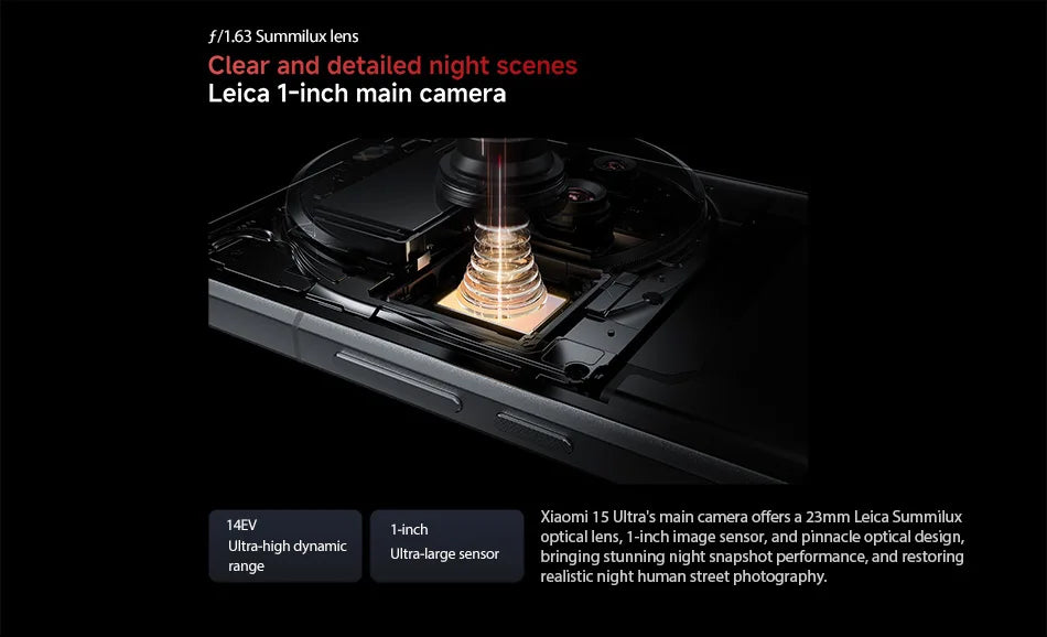 China Version Global ROM Xiaomi 15 Ultra Smartphone Snapdragon® 8 Elite AMOLED Leica 200MP Ultra Telephoto 90W HyperCharge IP68