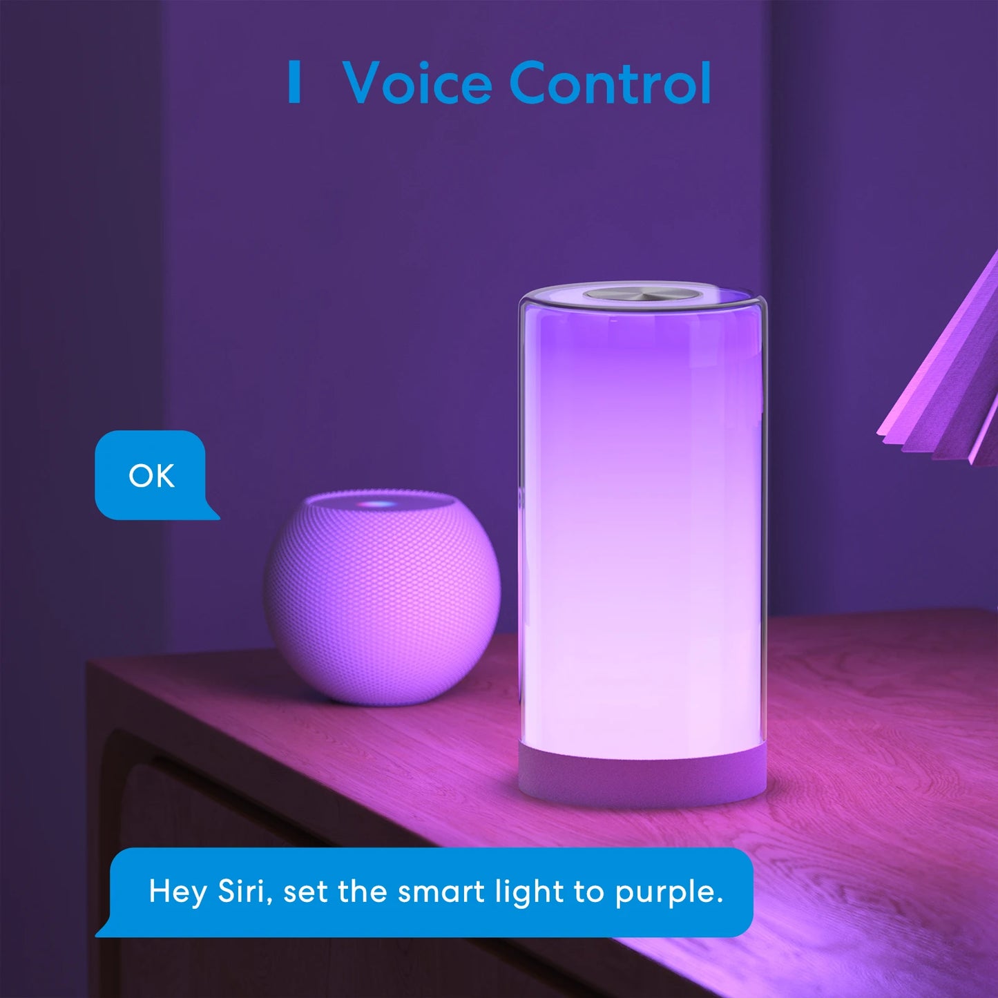 Meross HomeKit Smart Lamp RGBWW LED Wi-Fi Night Lamp MSL430 6W Touch Sensor Dimmable Bedside Light Support Alexa