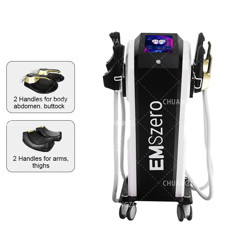 MYOslim 6500W 15T 200HZ EMS Neo RF Body Sculpt Machine Nova HIEMT Muscle Building Fat Burning Weight Loss Muscle Stimulation CE