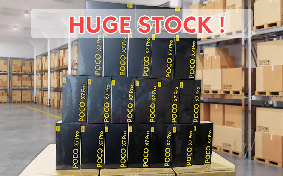 POCO X7 Pro 5G Global Version Mobile Phone 6000mAh 90W HyperCharge 1.5K 120Hz Display IP68 50MP Camera Dimensity 8400-Ultra NFC