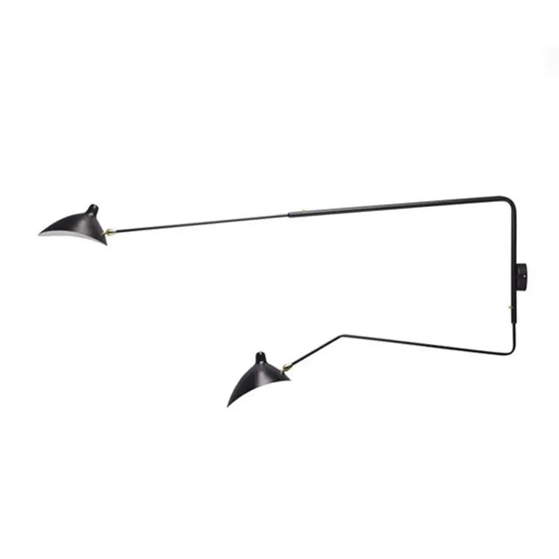 Nordic DaWn Spider Serge Mouille Wall Lights Bedroom Industrial Retro Wall Lamp Creative Simple Living Room Led Light Fixtures