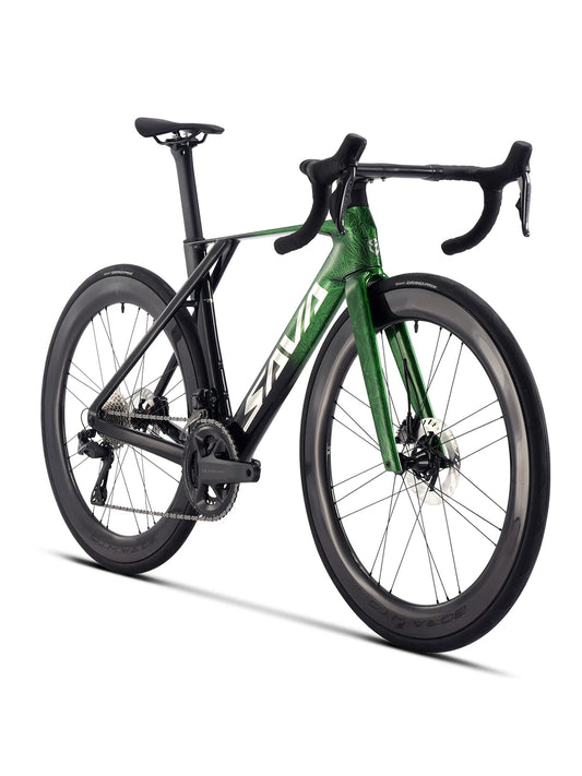 SAVA SLR8 Full Carbon Fiber E-Shift Road Bike with SHIMAN0 ULTEGRA 8170 Di2 Kit Cyclocross Road Bike Racer