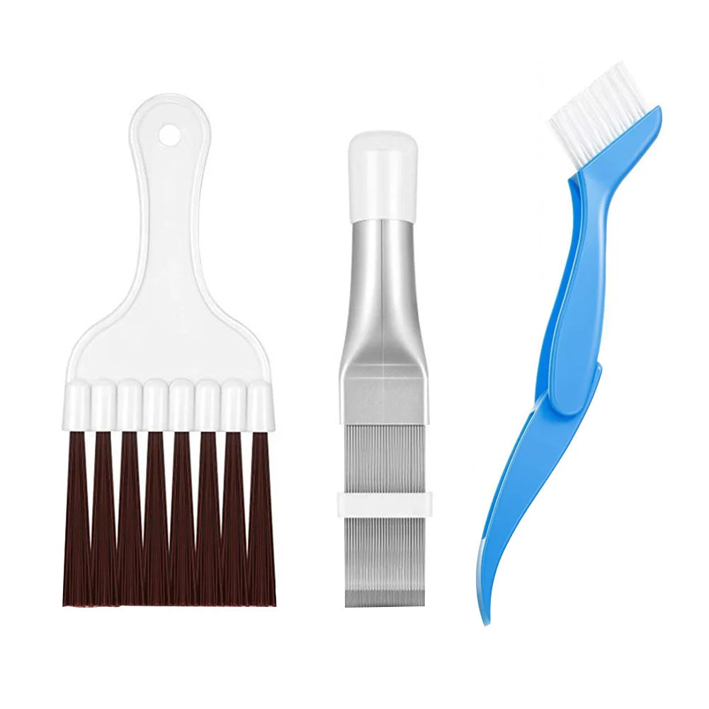 Universal Car Radiator Condenser Fin Comb Sets Air Conditioner Coil Straightener Hand Cleaning Tool Auto Cooling System Repair