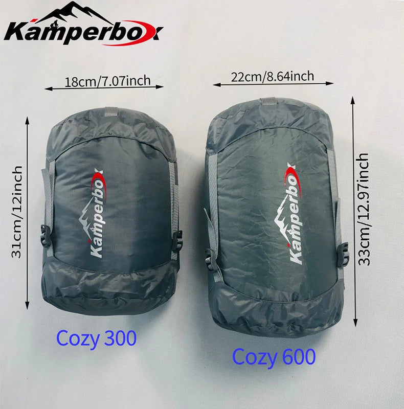Kamperbox Sleeping Bag Winter Cold Down Sleeping Bag Camping Equipment Down Slippers Lightweight Sleeping Bag