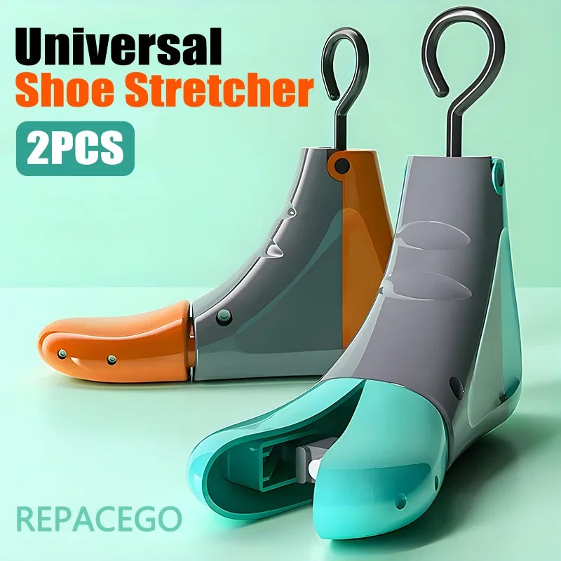Repacego 1/2Pcs Shoe Stretcher Shoe Trees Universal Unisex Women Men Adjustable Length Width high top Expander Extender Keeper