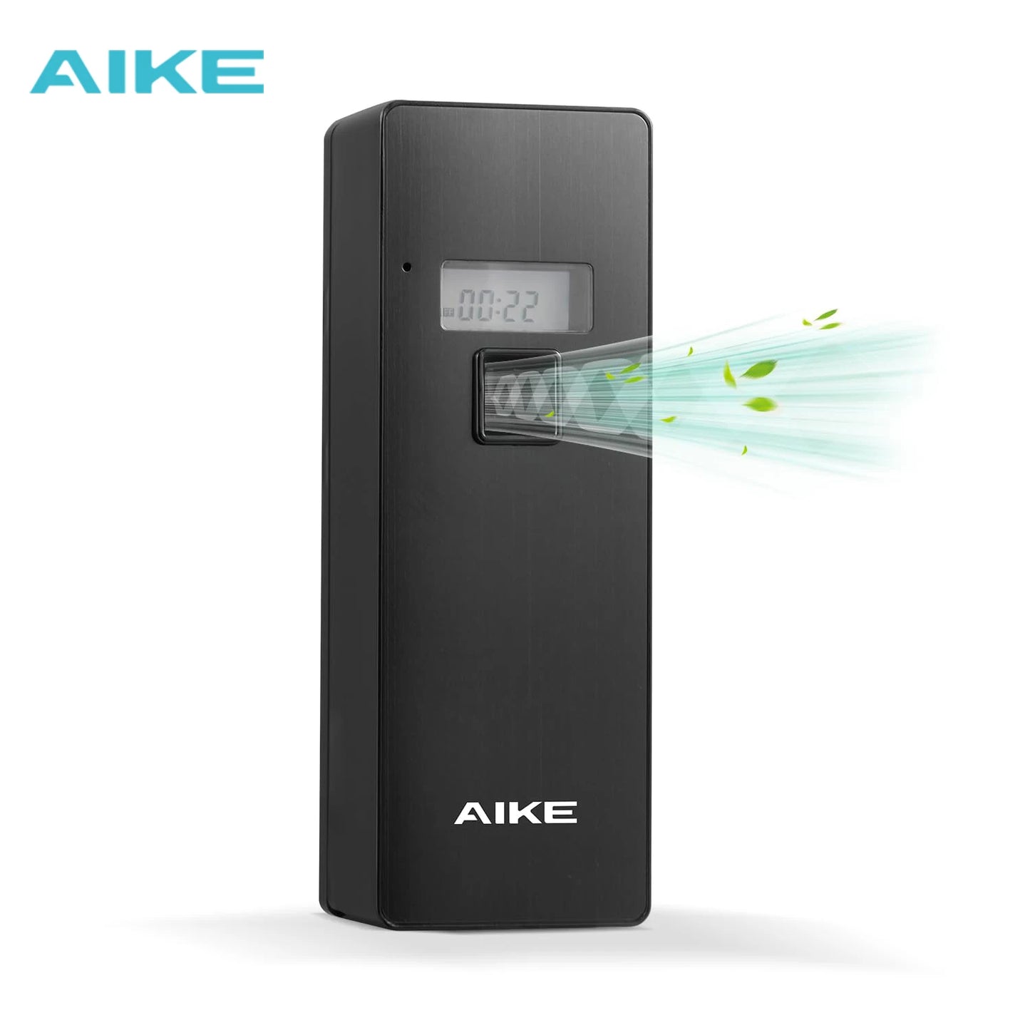 AIKE Automatic Air Freshener Set Timing Spray Dispenser with LCD Screen,Wall-Mounted/Standing Air Purifier for Home,Hotel Toilet