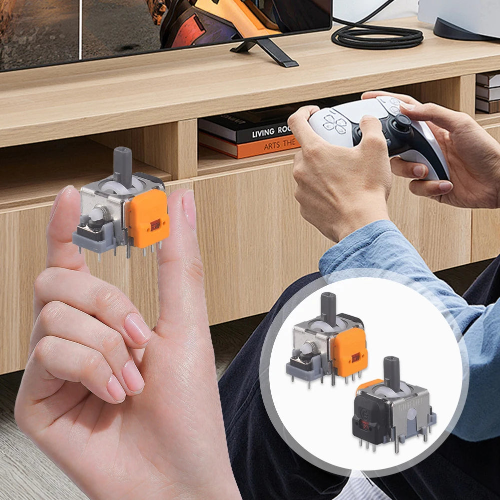 10/20PCS Replacement Hall Effect Joystick 3D Analog Sensor ThumbStick Module Joystick for PS4/PS5/XBox/Switch Controller Repair