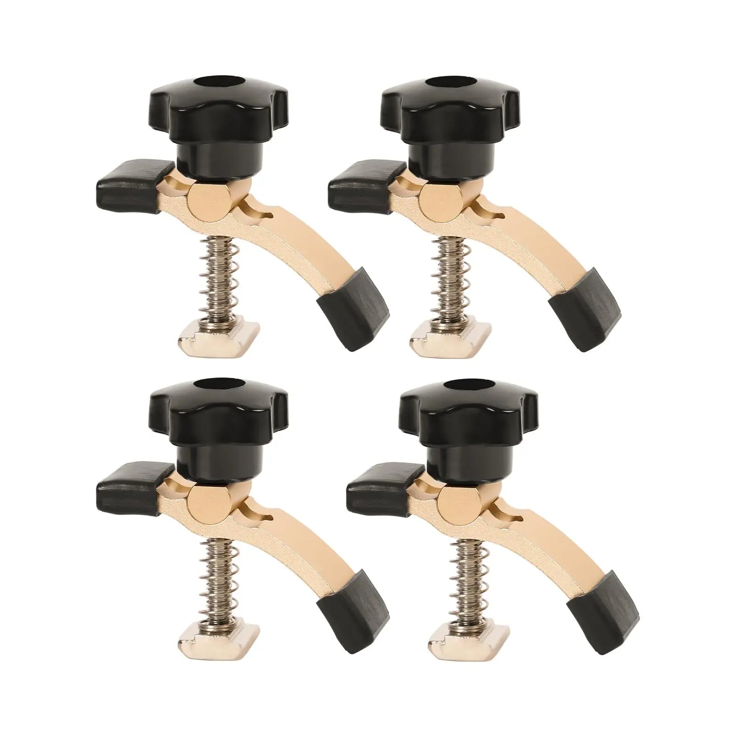 2PCS Mini Hold Down Clamp Kit, CNC Router Clamp for Woodworking and Metalworking, Compatible with 3018 CNC Router Machines