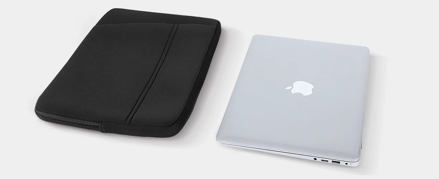 UPERFECT Polyester Laptop Sleeve Protective Case Vertical Style With Pocket Zipper For 13.3-18Inch Monitor Pad Tablet