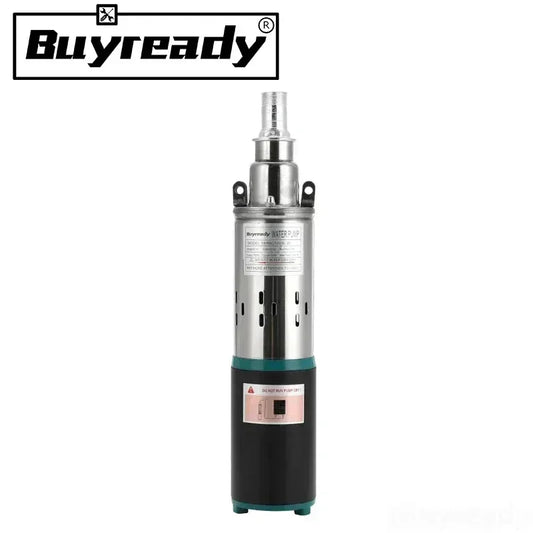 Lift=30m-45m 20L/min 9m Wire 12V 24V 36V Solar Pump Deep Well Submersible Water Pump Screw Irrigation Garden Home Agricultural