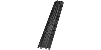SucceBuy Drop Over Cable Cover Ramp 2,000 lbs/axle Load Capacity Heavy Duty TPR Cable Hose Protector Ramp for Indoor Outdoor Use