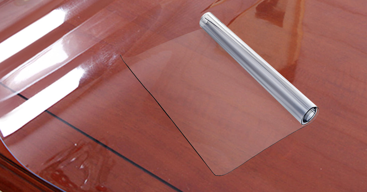 VEVOR PVC Tablecloth Transparent Table Cloth 1.5mm 2mm Waterproof Oilproof Plastic Soft Glass Protector Cover for Dining Table