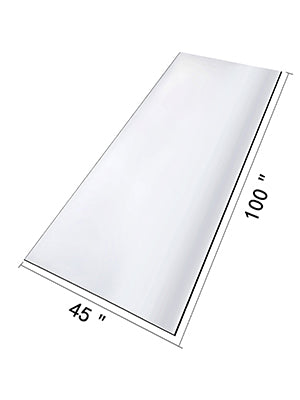 VEVOR PVC Tablecloth Transparent Table Cloth 1.5mm 2mm Waterproof Oilproof Plastic Soft Glass Protector Cover for Dining Table