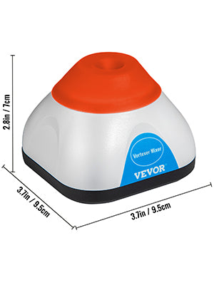 VEVOR Lab Mini Vortex Mixer 3000/6000 RPM Fixed Speed Shaker 50ML Laboratory Equipment Use for Test Tube Tattoo Ink Nail Polish